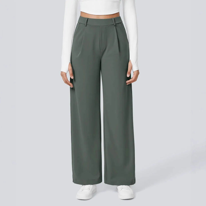 LS | Women Stylish Casual Wide Leg Pants Lion Style