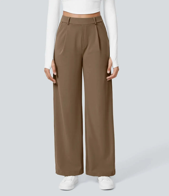 LS | Women Stylish Casual Wide Leg Pants Lion Style