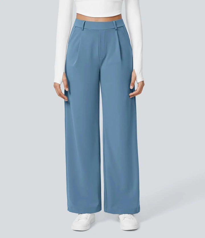 LS | Women Stylish Casual Wide Leg Pants Lion Style