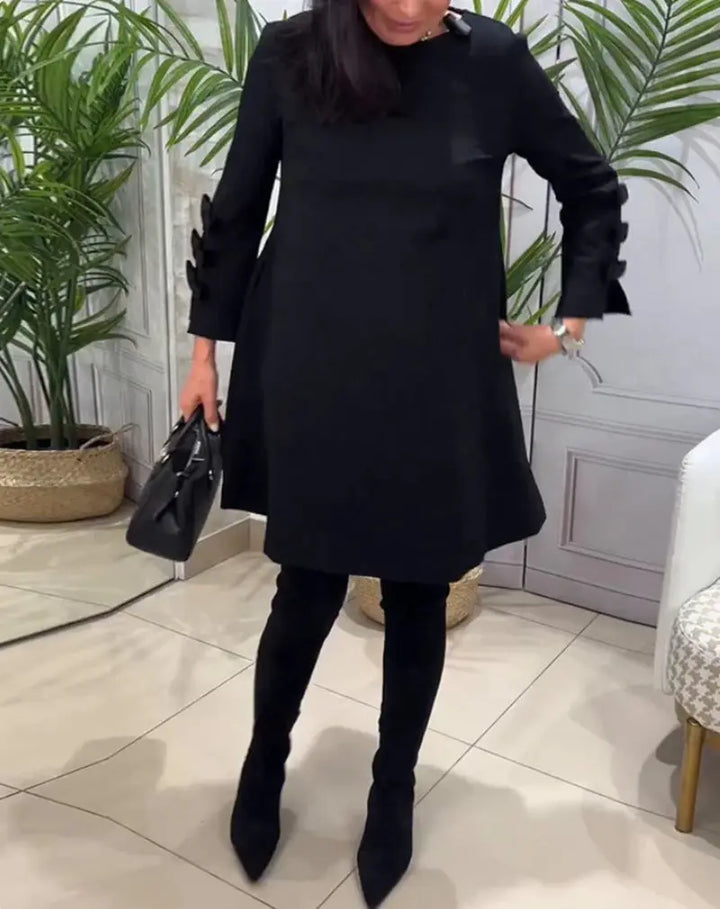 LS | Women Timeless A Line Dress Lion Style