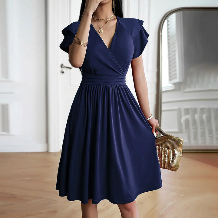 LS | Women Timeless A-Line Midi Dress Lion Style