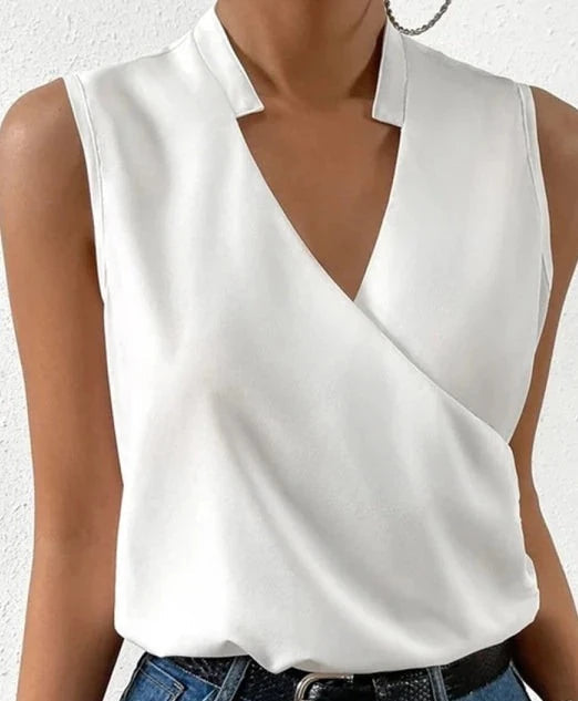 LS | Women Timeless Sleeveless Blouse Lion Style