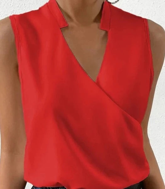 LS | Women Timeless Sleeveless Blouse Lion Style