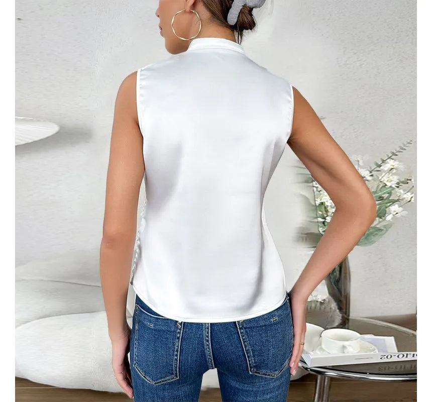 LS | Women Timeless Sleeveless Blouse Lion Style