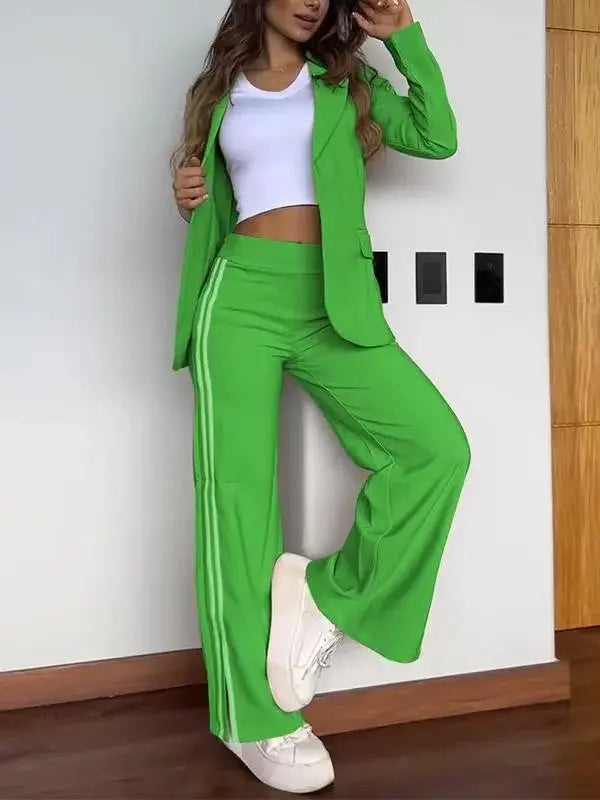 LS | Women Trend Sport Pants Set Lion Style