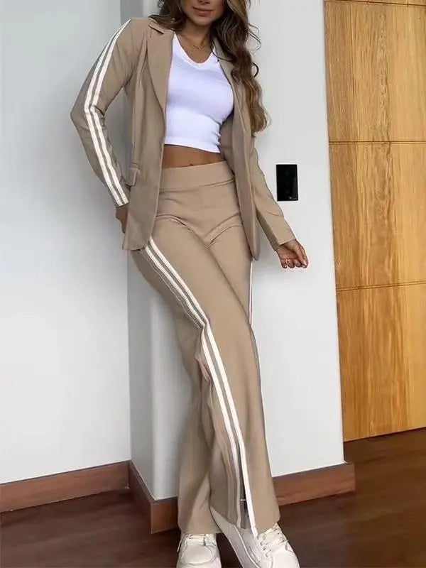 LS | Women Trend Sport Pants Set Lion Style