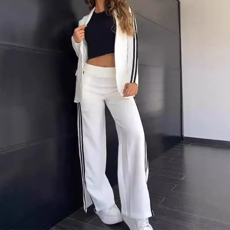 LS | Women Trend Sport Pants Set Lion Style