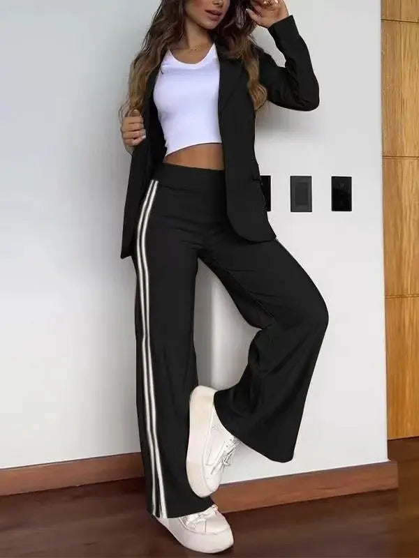 LS | Women Trend Sport Pants Set Lion Style