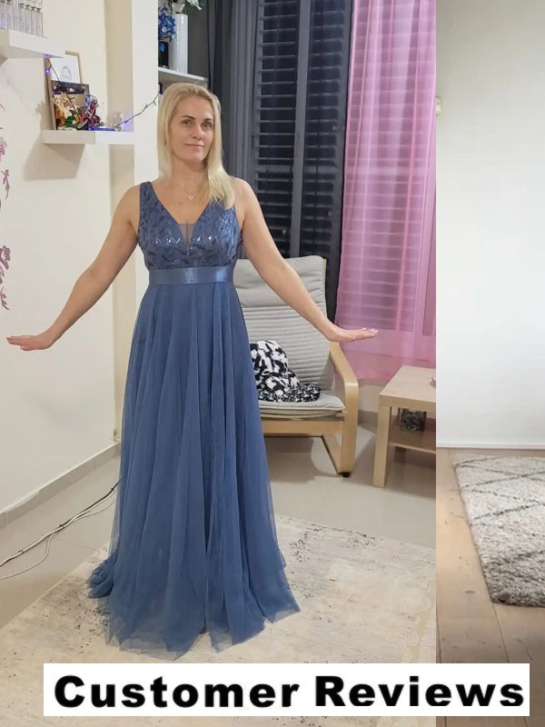 LS | Women Tulle Evening Dress Lion Style