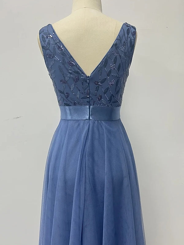 LS | Women Tulle Evening Dress Lion Style