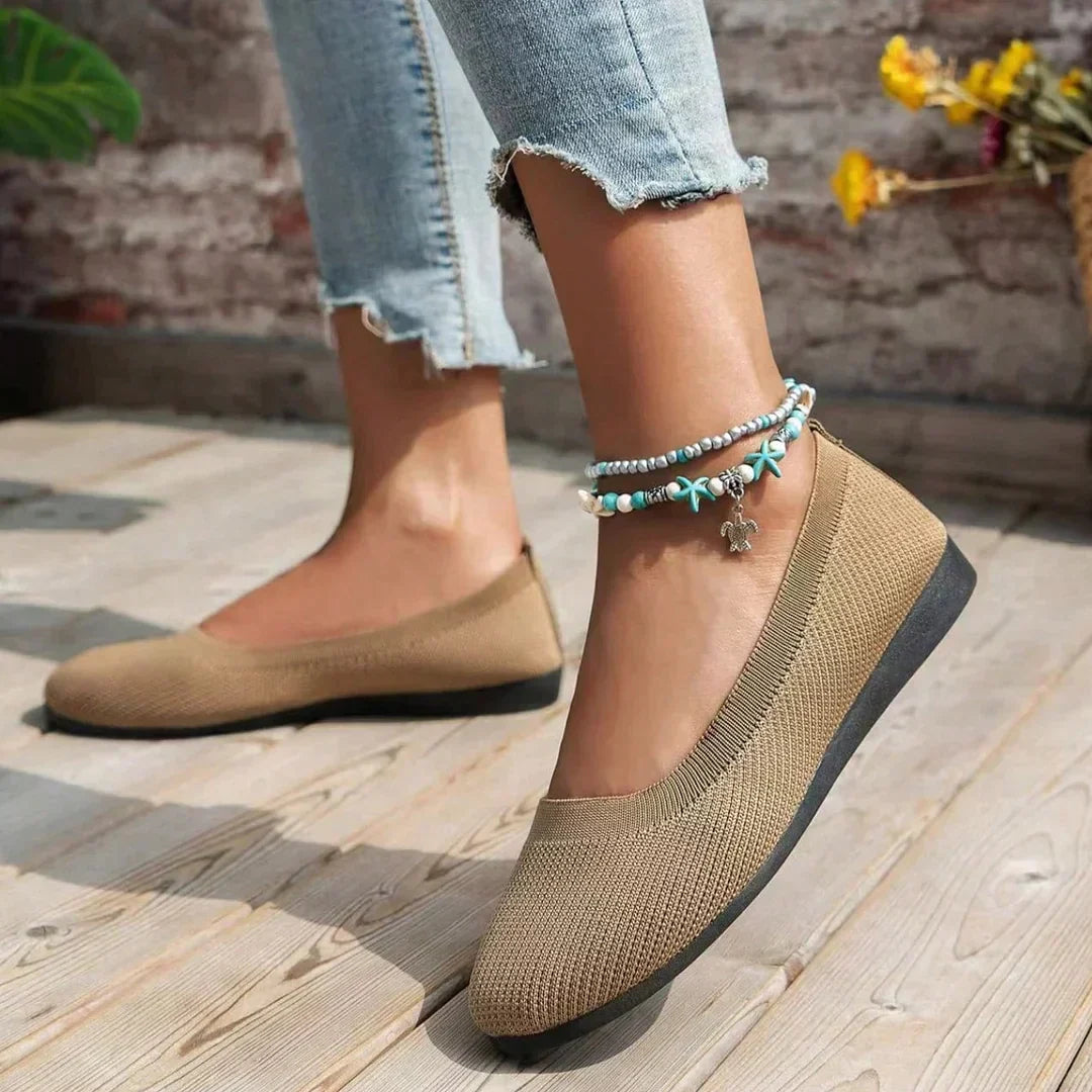 LS | Women Ultra Light Orthopedic Flats Lion Style