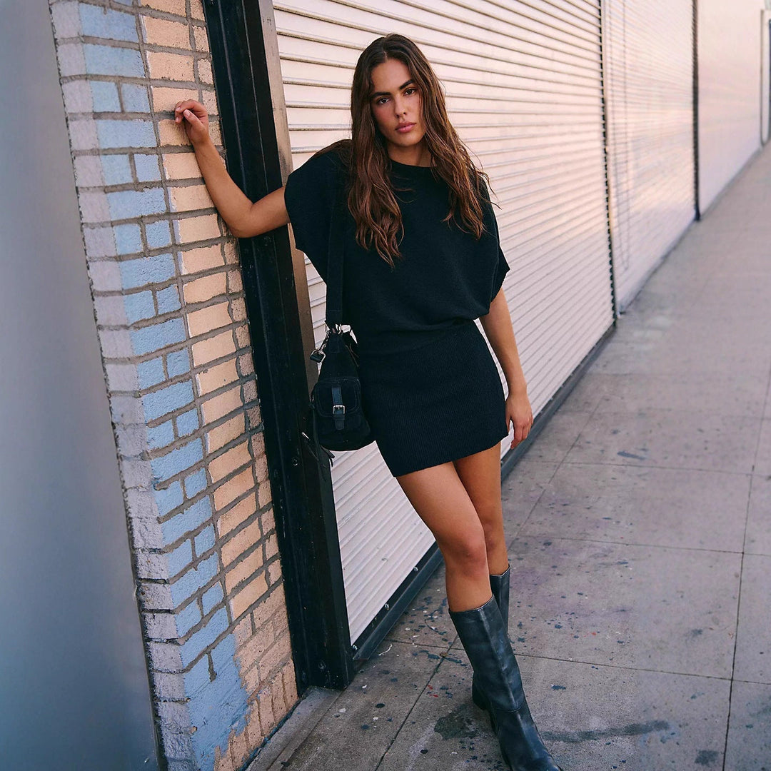 LS | Women Urban Knit Dress Lion Style