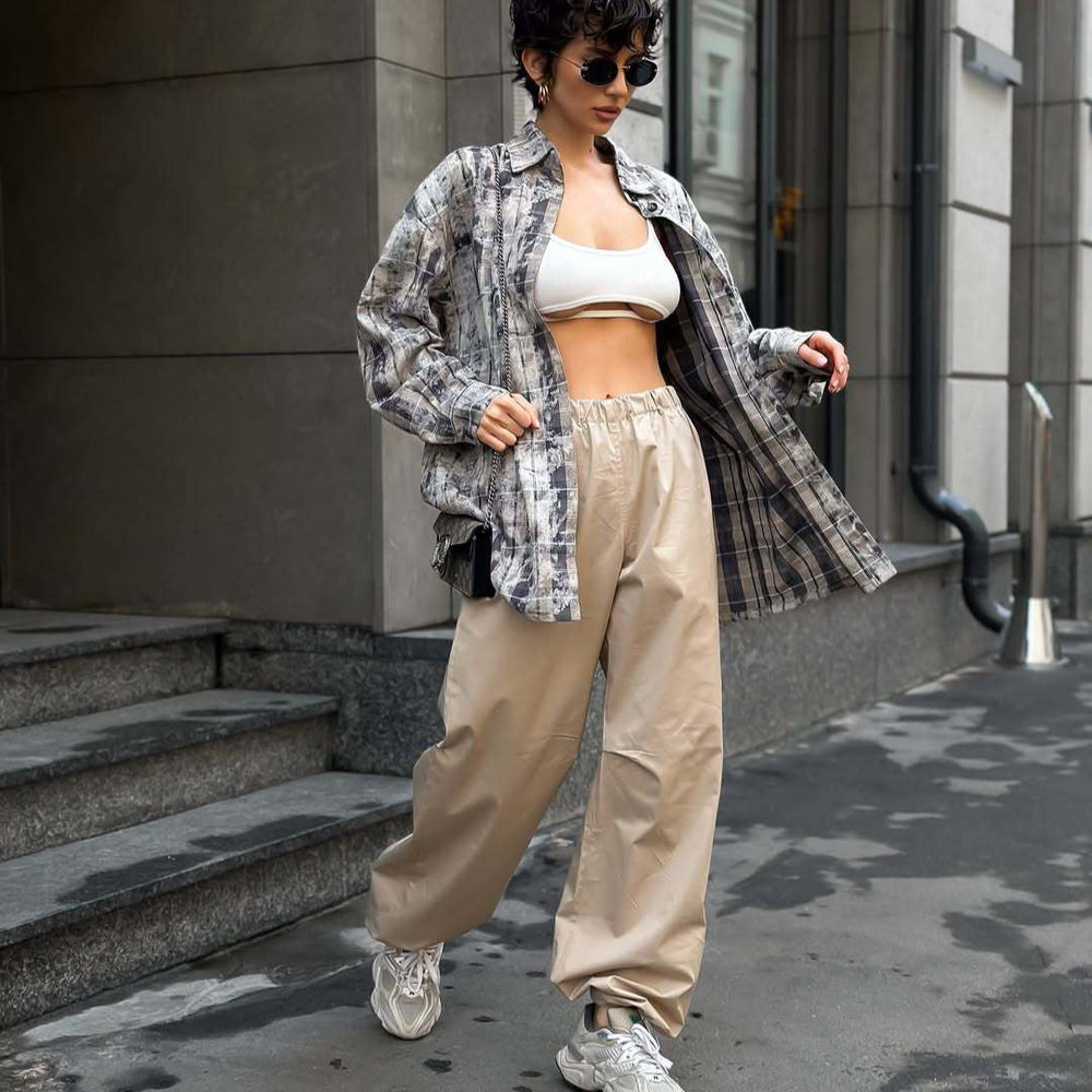 LS | Women Urban Straight Pants Lion Style