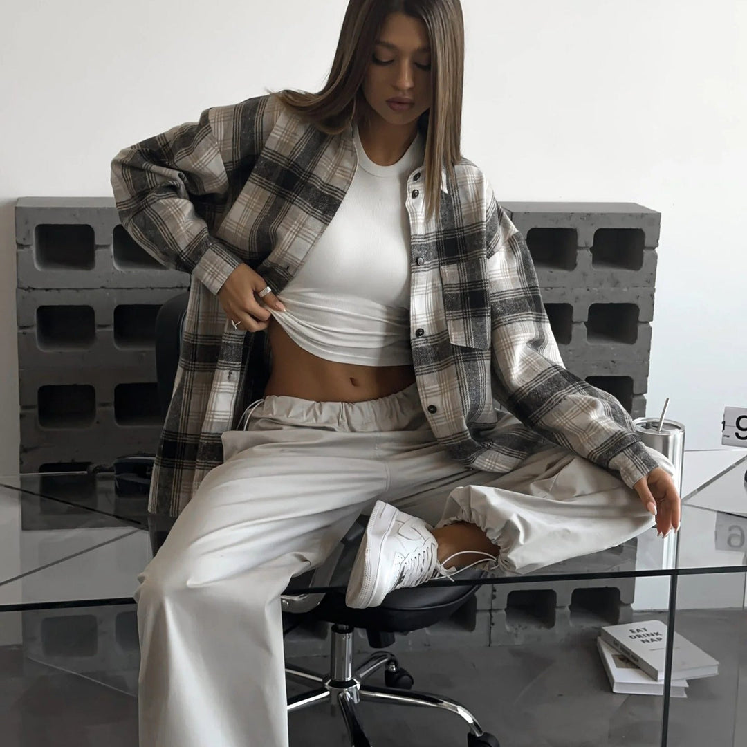 LS | Women Urban Straight Pants Lion Style