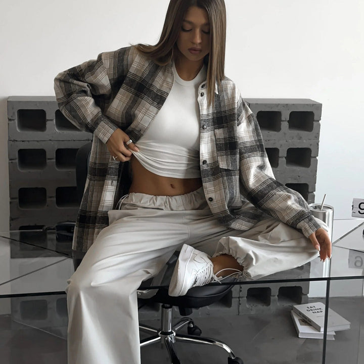 LS | Women Urban Straight Pants Lion Style