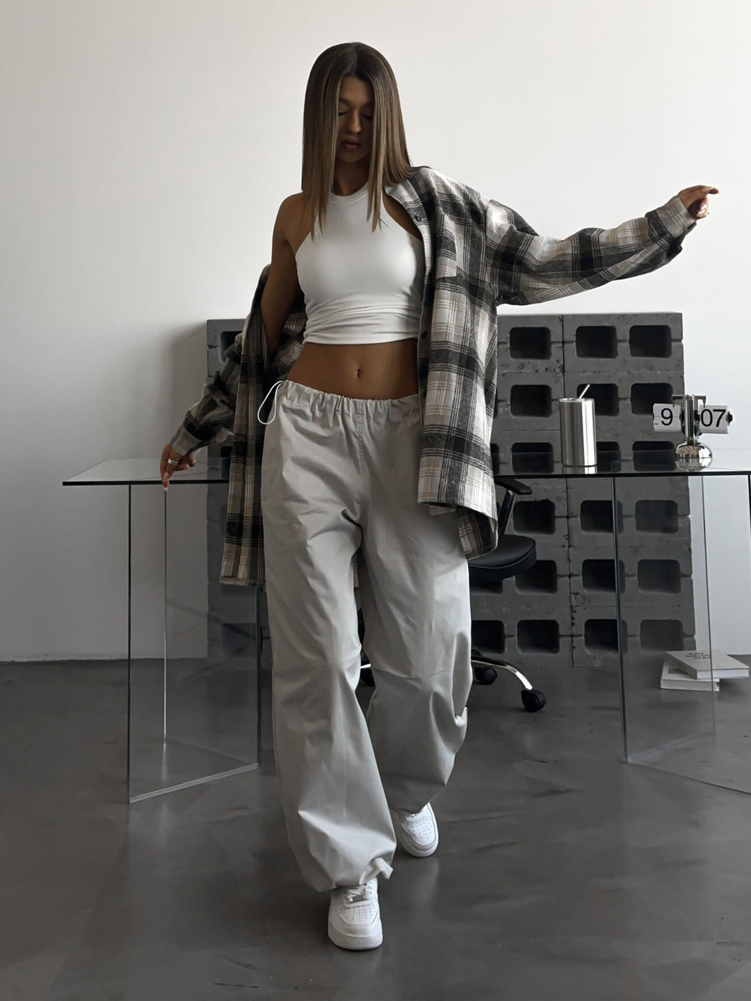 LS | Women Urban Straight Pants Lion Style