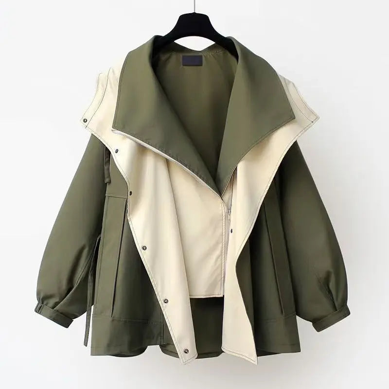LS | Women Urban Style Hooded Jacket Lion Style