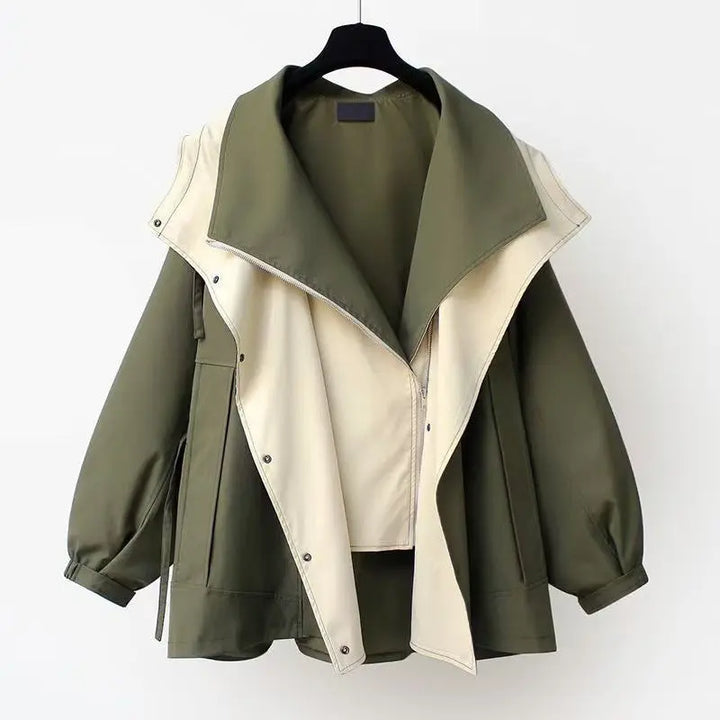 LS | Women Urban Style Hooded Jacket Lion Style
