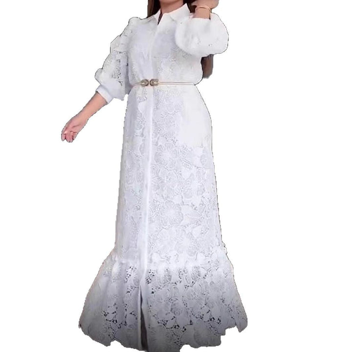 LS | Women Vintage Lace Maxi Dress