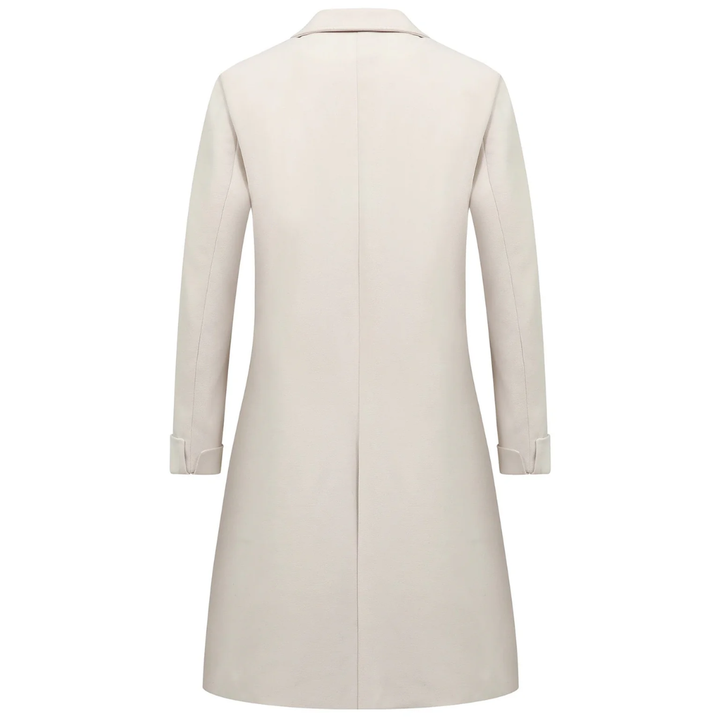 LS | Women Wool Blend Double Breasted Trench Coat