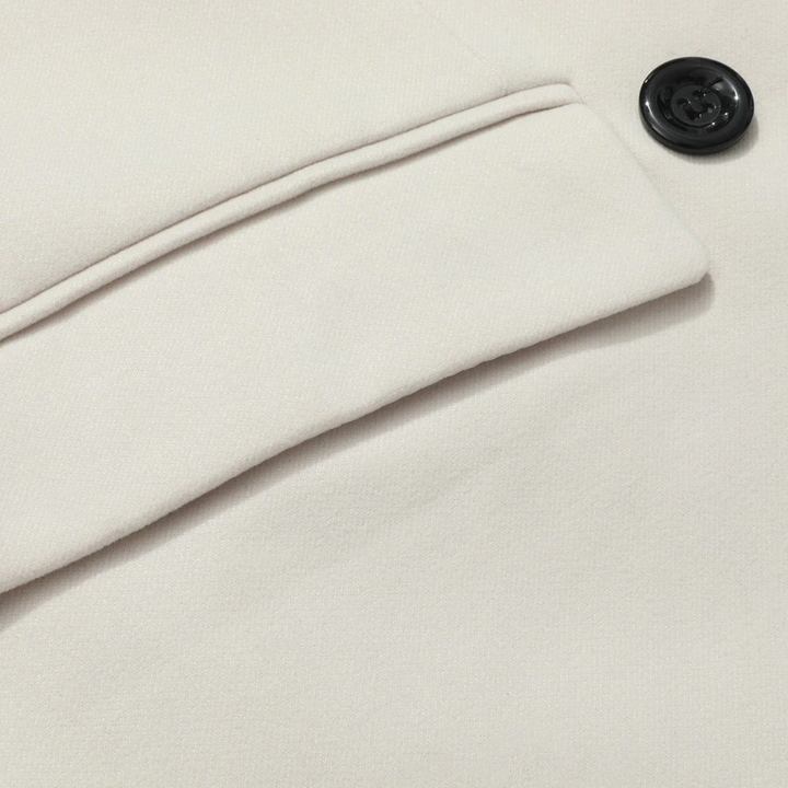 LS | Women Wool Blend Double Breasted Trench Coat