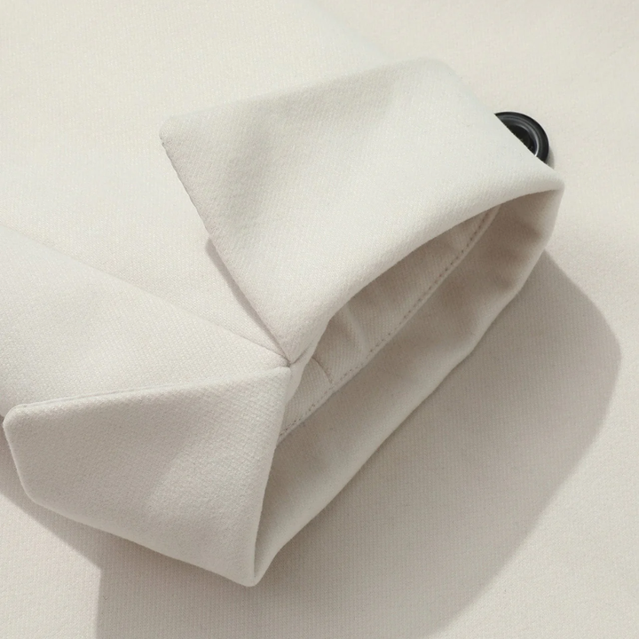 LS | Women Wool Blend Double Breasted Trench Coat