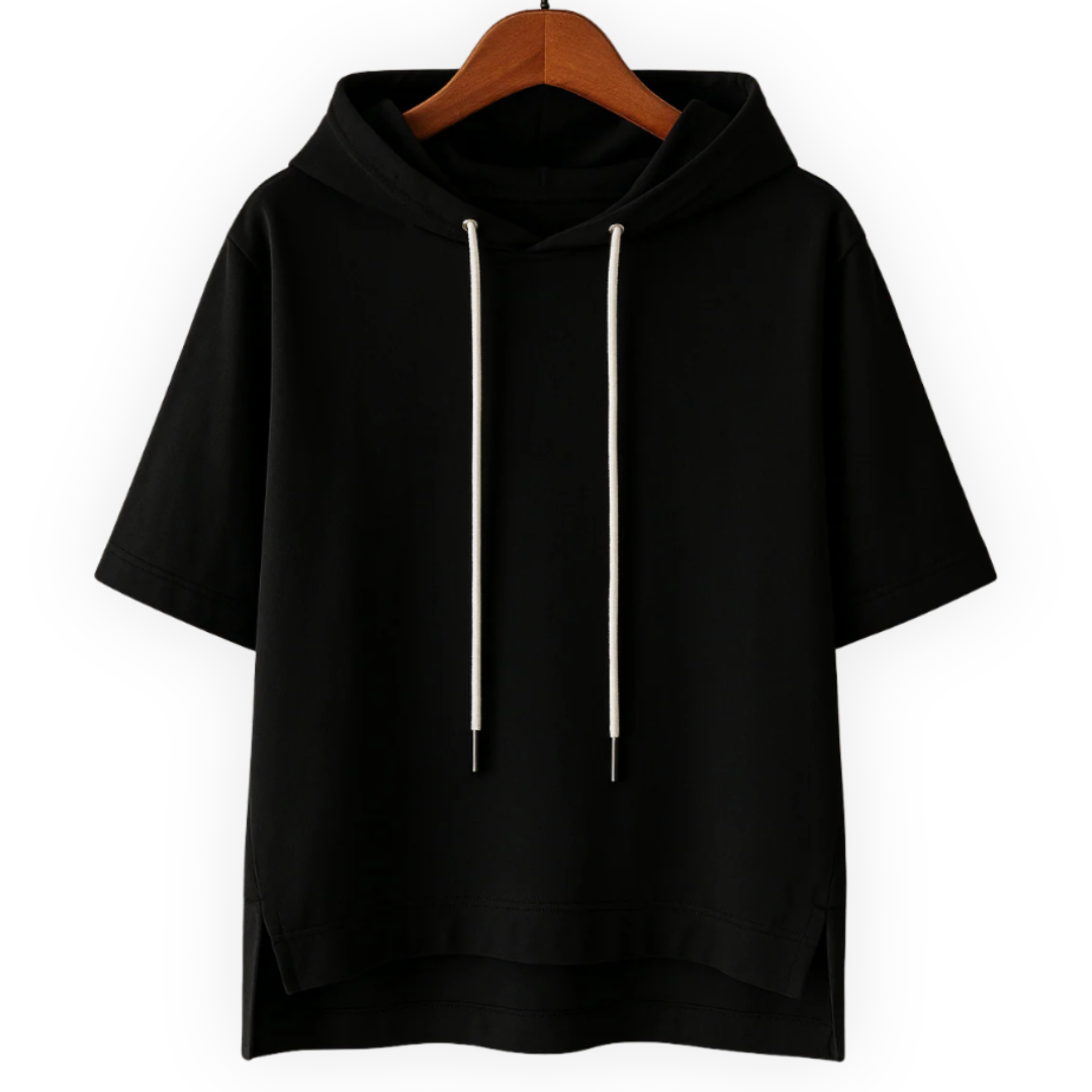 LS | Women’s Basic Style Short Sleeve Hoodie