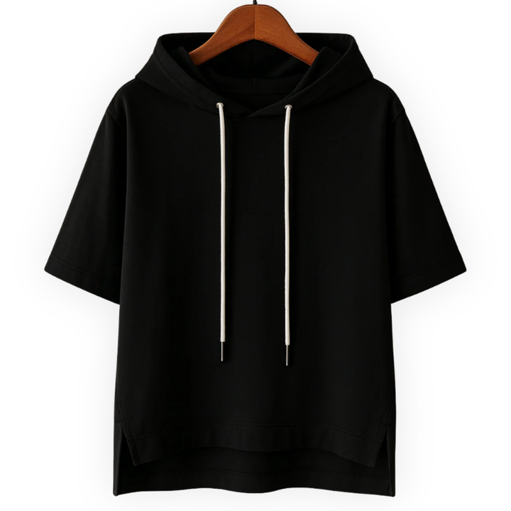 LS | Women’s Basic Style Short Sleeve Hoodie