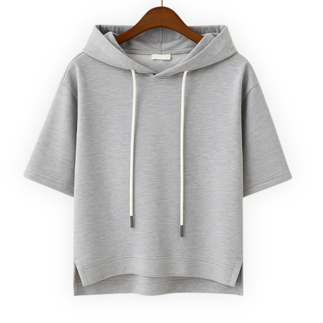 LS | Women’s Basic Style Short Sleeve Hoodie