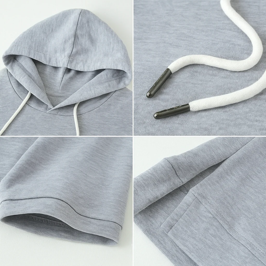 LS | Women’s Basic Style Short Sleeve Hoodie