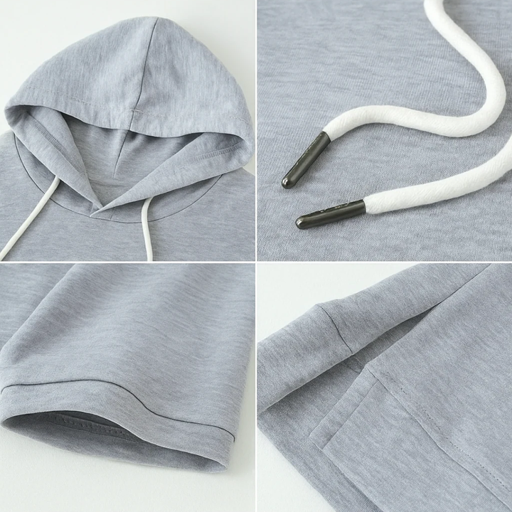 LS | Women’s Basic Style Short Sleeve Hoodie