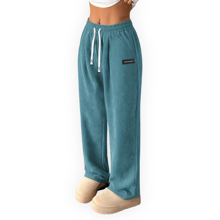 LS | Women’s Corduroy Wide Leg Pants Lion Style