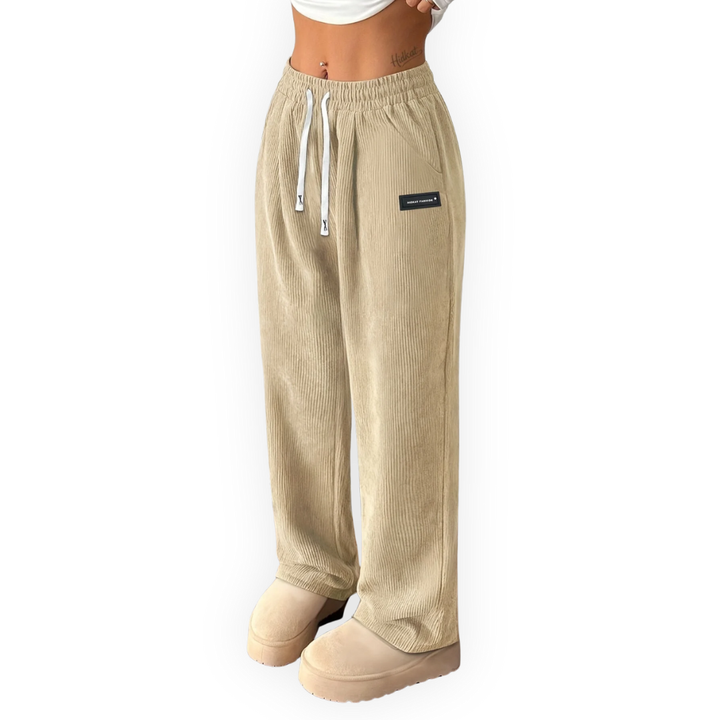 LS | Women’s Corduroy Wide Leg Pants Lion Style