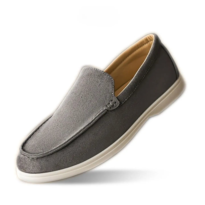 Lester Suede Slip-On Loafers