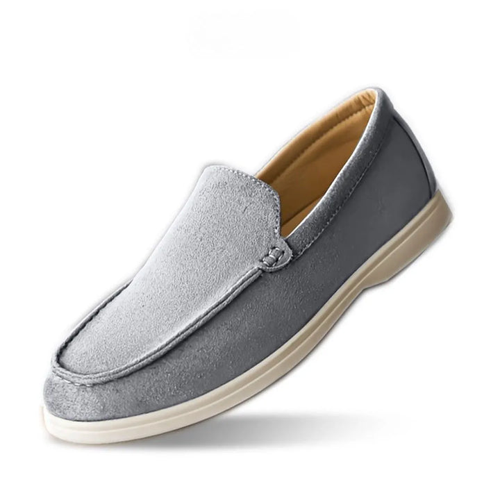 Lester Suede Slip-On Loafers