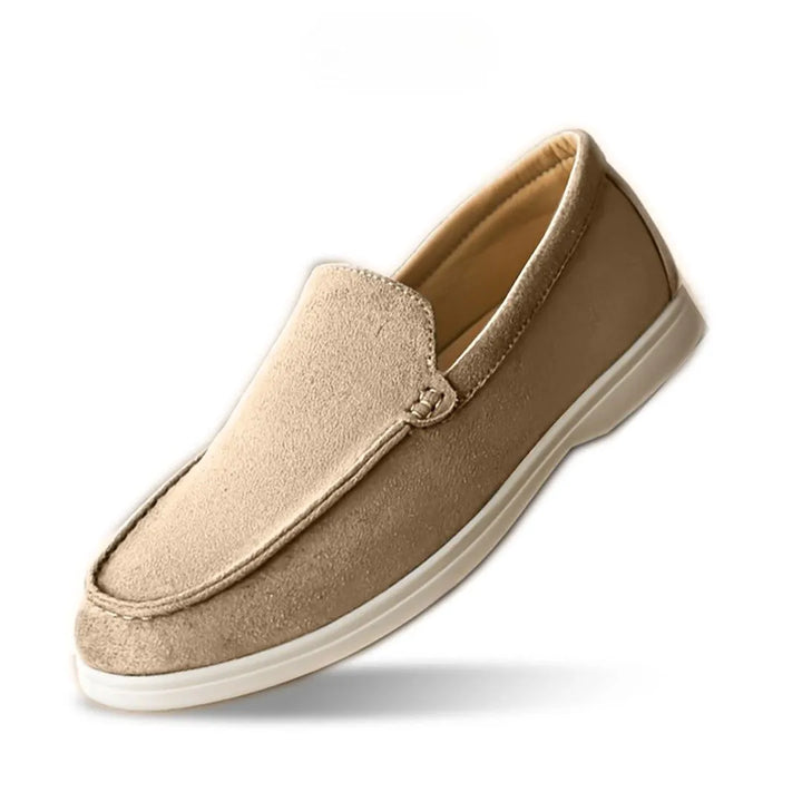 Lester Suede Slip-On Loafers