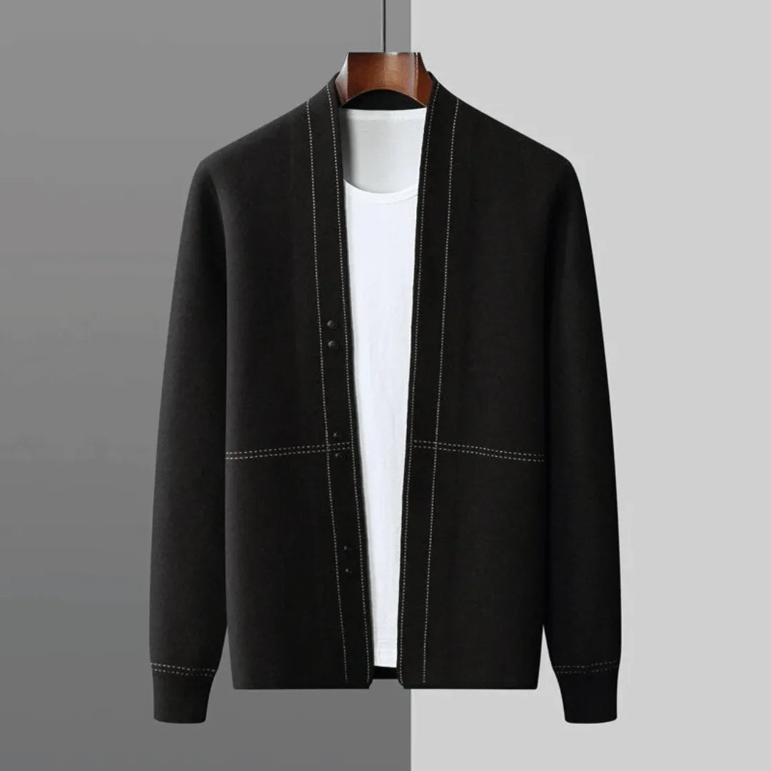 Liam Virgin Wool Cardigan
