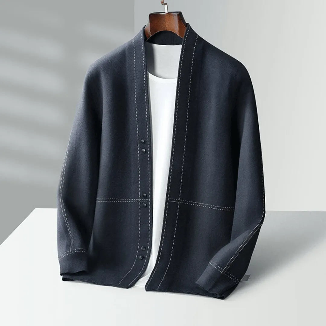 Liam Virgin Wool Cardigan