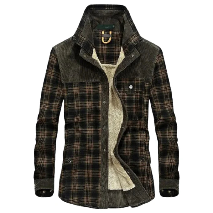 Lucas Fleece-Lined Plaid Jacket