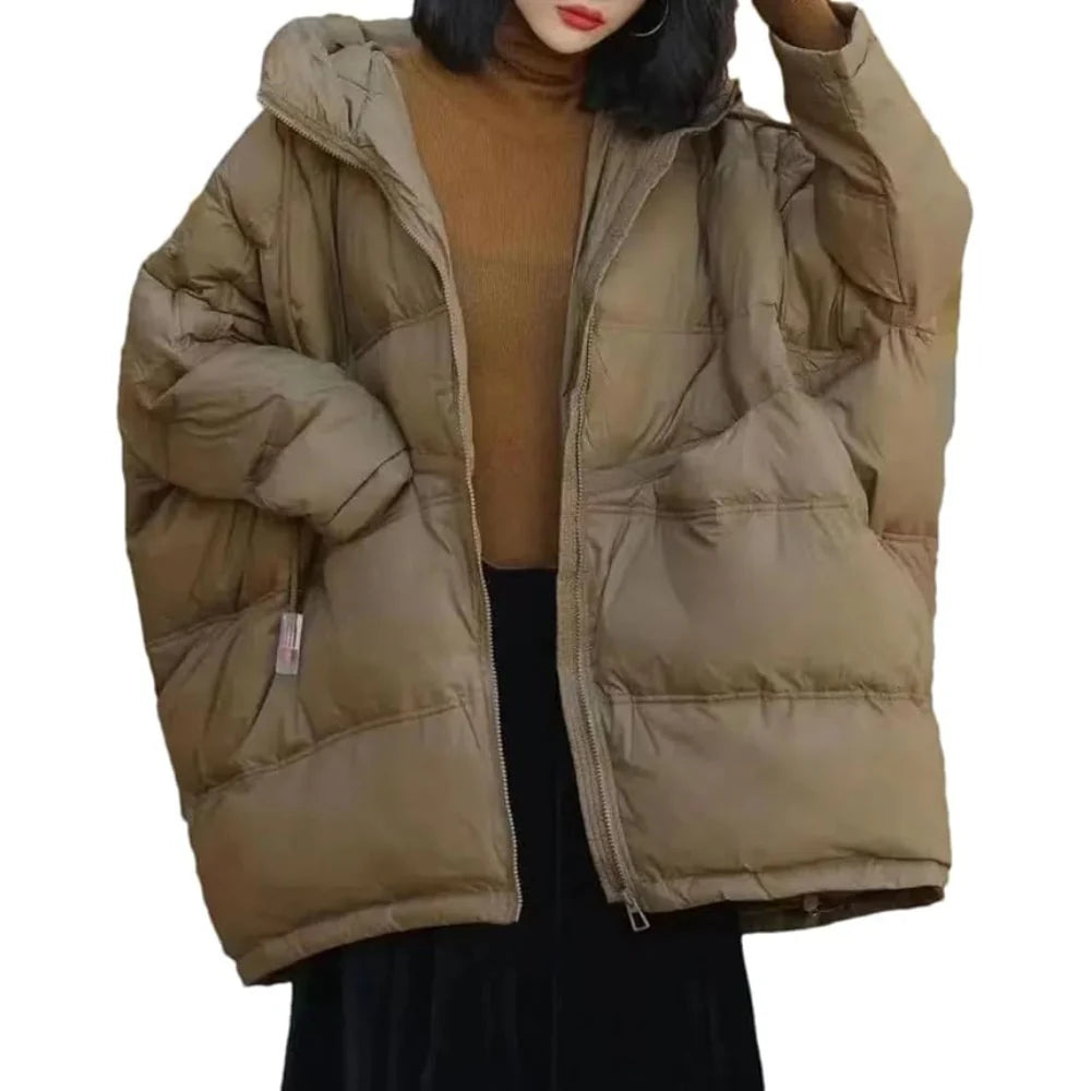 Aurora Oversized Hooded Coat