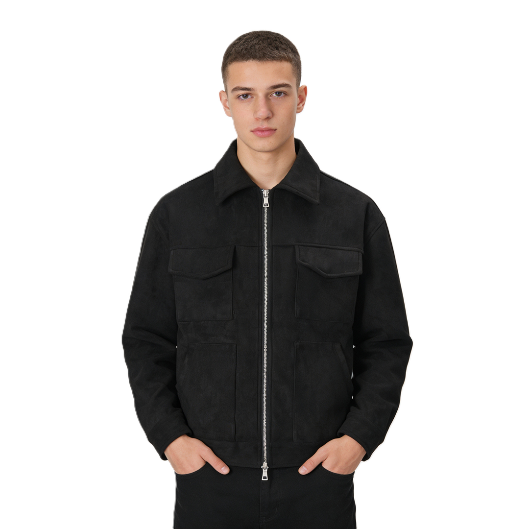 Lion Style | Carter Suede Cargo Jacket Lion Style