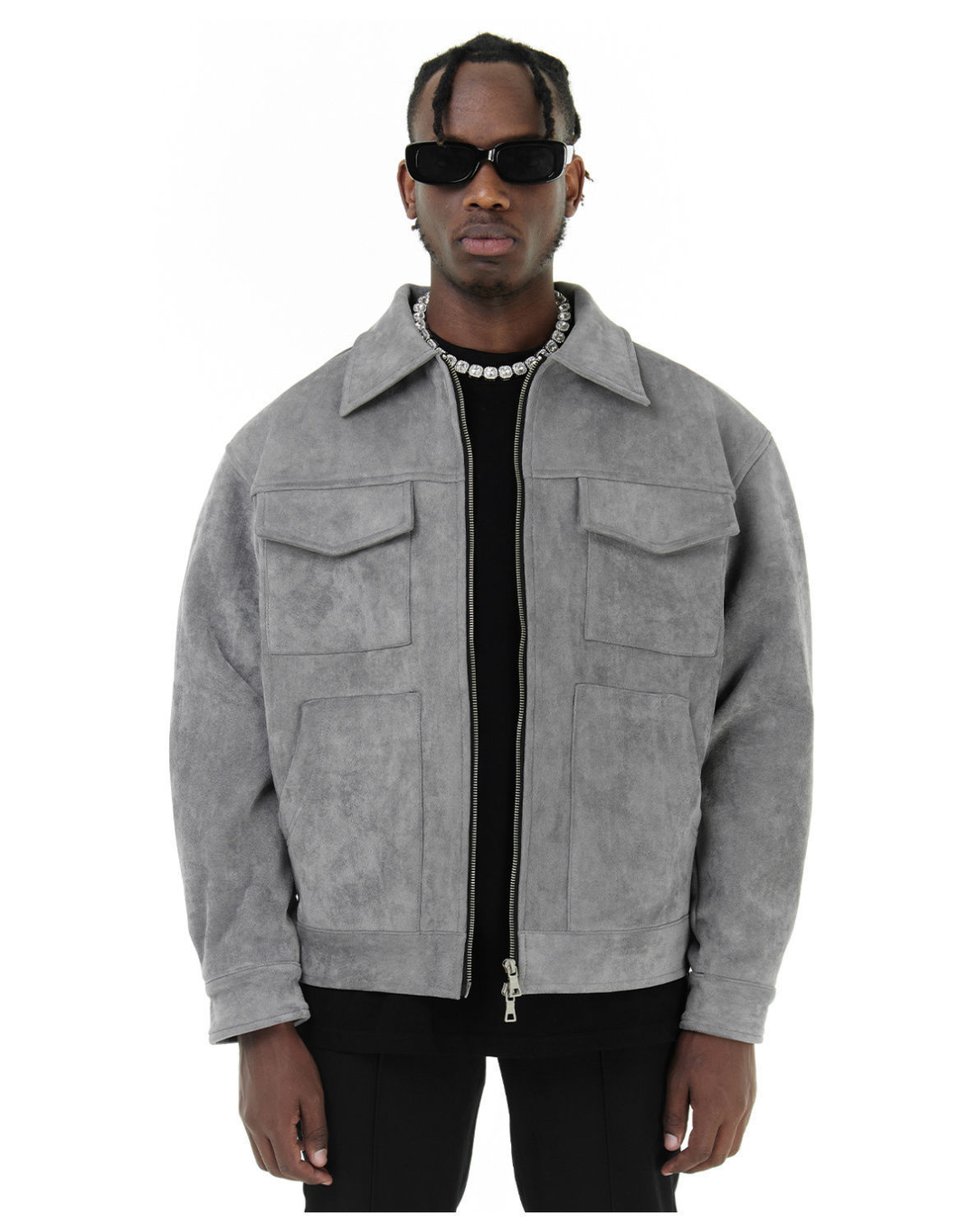 Lion Style | Carter Suede Cargo Jacket Lion Style