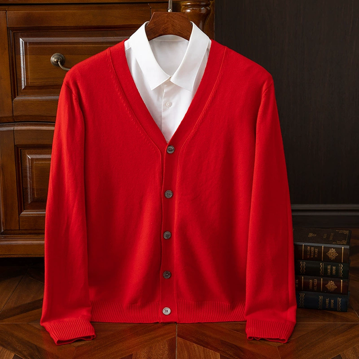 Lion Style | Daniel Classic Wool Cardigan Lion Style