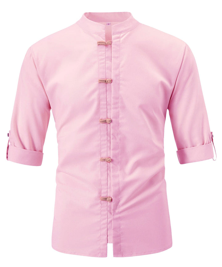 Lion Style | Men’s Artisan Mandarin Shirt