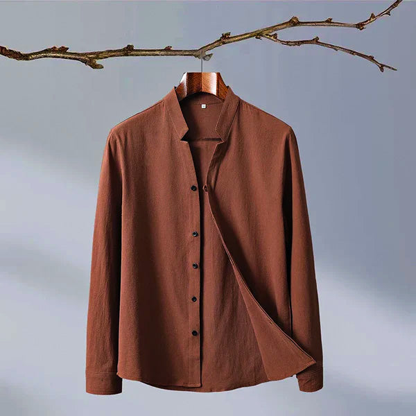 Lion Style | Men’s Casual Open Neck Shirt
