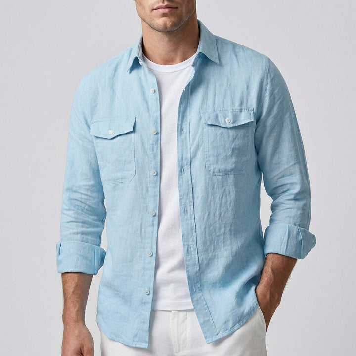 Lion Style | Men’s Dual Pocket Button Shirt