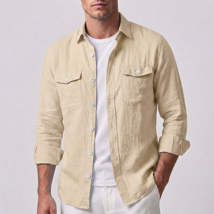 Lion Style | Men’s Dual Pocket Button Shirt