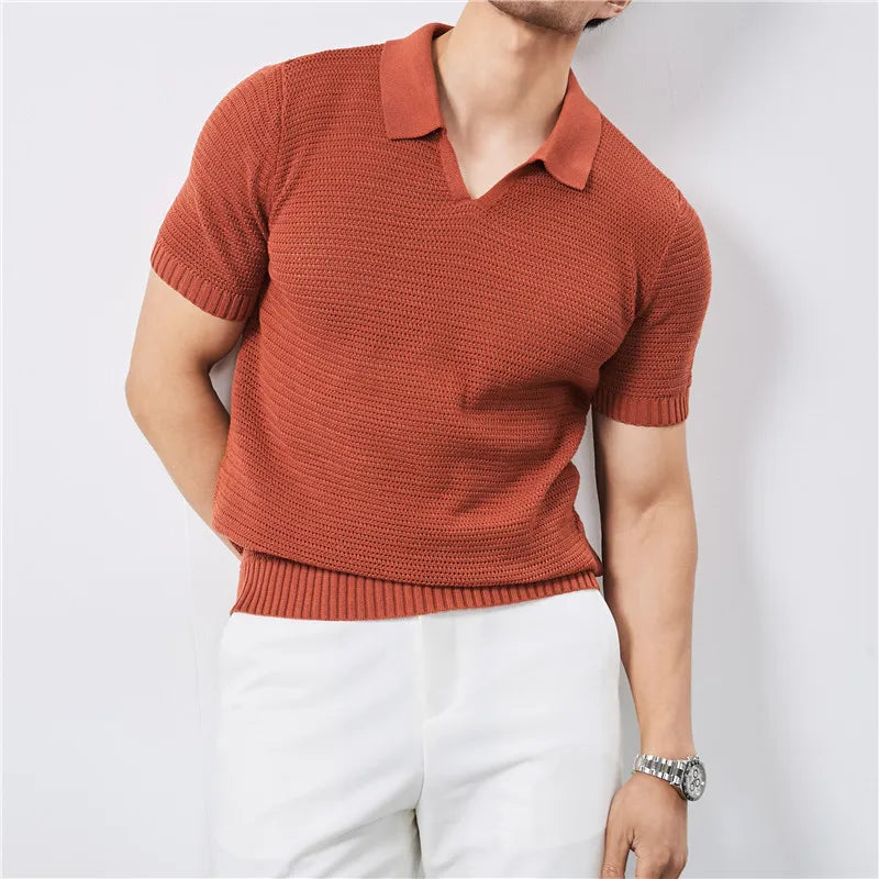 Lion Style | Men’s Knit Summer Polo