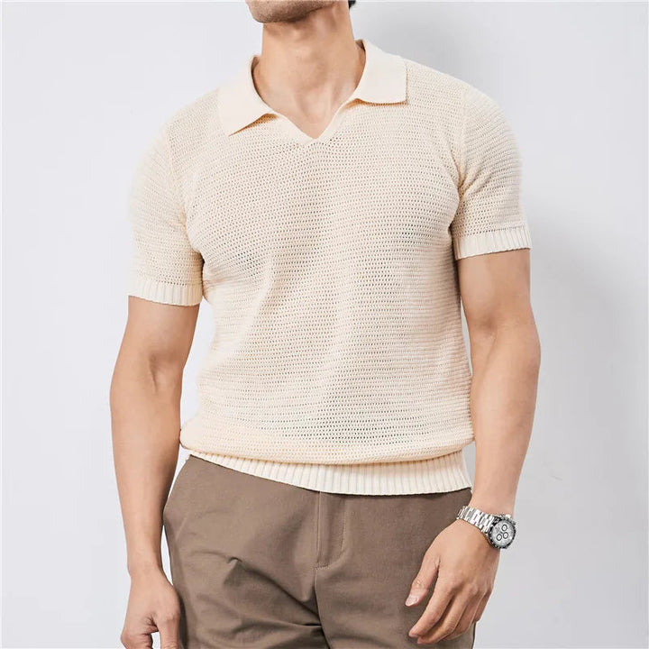Lion Style | Men’s Knit Summer Polo