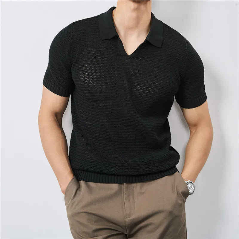 Lion Style | Men’s Knit Summer Polo